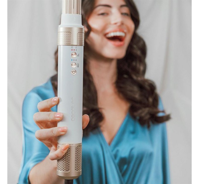 Стайлер Cecotec Bamba CeramicCare 12in1 AirGlam Champagne (CCTC-00249)