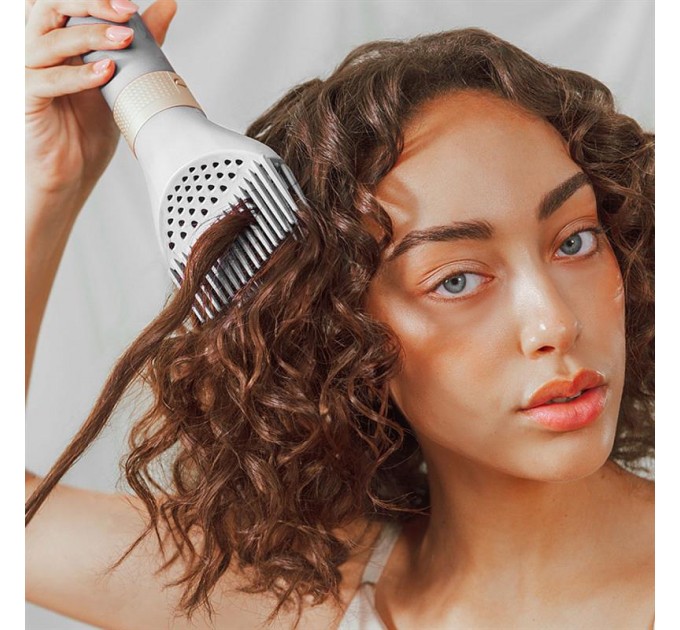 Стайлер Cecotec Bamba CeramicCare 12in1 AirGlam Champagne (CCTC-00249)