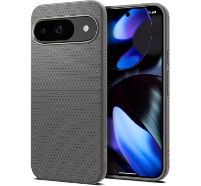 Чохол до мобільного телефона Spigen Liquid Air Google Pixel 9 Pro/Pixel 9 Marble Gray (8809971226332)