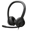 Logitech Гарнітура Logitech H390 USB-C Midnight Black (981-001576)