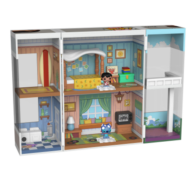 Funko Pop Ігровий набір Funko Pop Bitty Pop Boxes Disney Будиночок Ліло (85536)