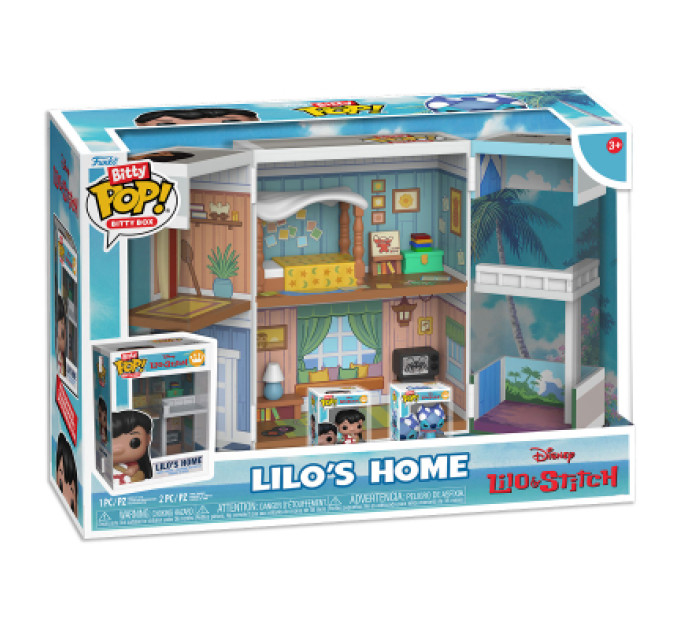 Funko Pop Ігровий набір Funko Pop Bitty Pop Boxes Disney Будиночок Ліло (85536)