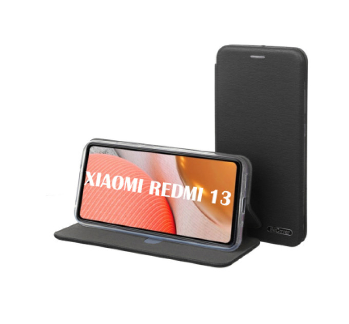 BeCover Чохол до мобільного телефона BeCover Exclusive Xiaomi Redmi 13 Black (711548)