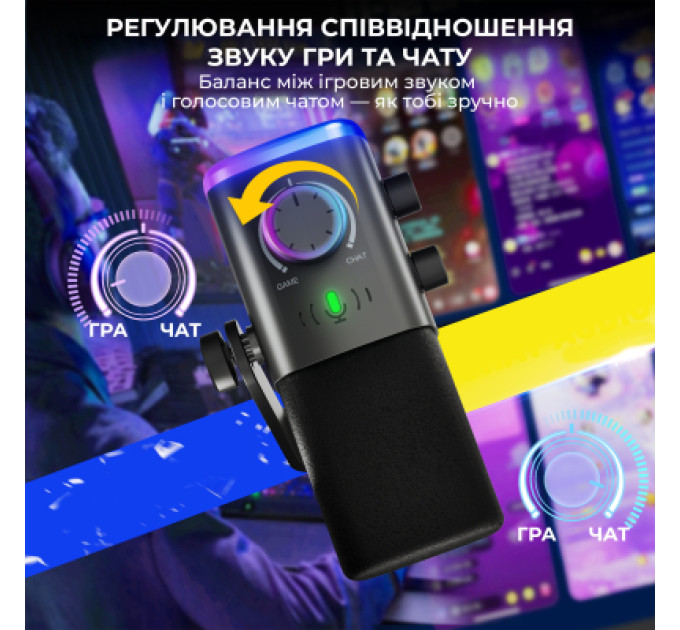 Fifine Мікрофон Fifine AM9 USB Black (AM9)