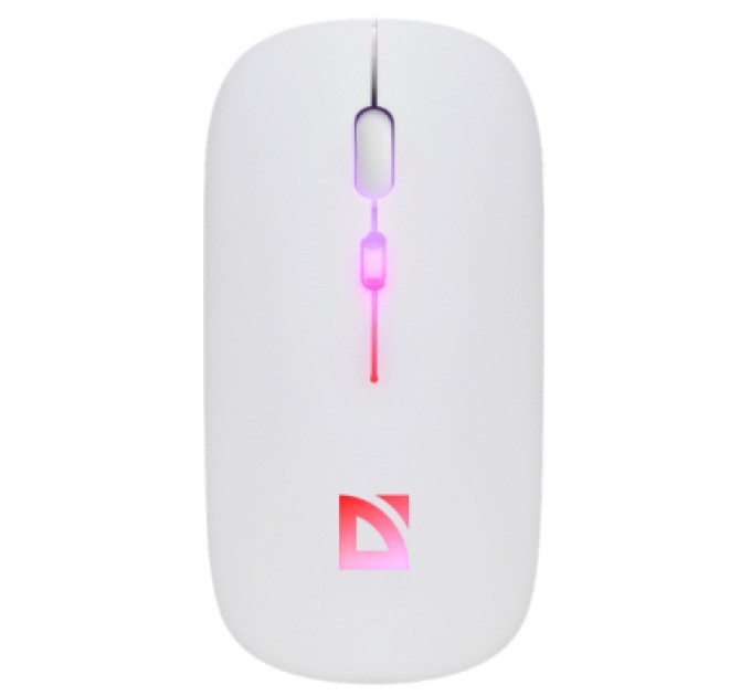 Мишка Defender Touch MM-997 Silent Wireless RGB White (52998)