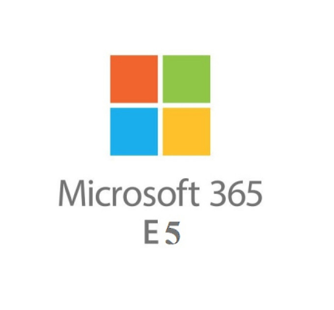 Microsoft Офісний додаток Microsoft Office 365 E5 P1Y Annual License;IncludeOverage (CFQ7TTC0LF8S_0002_P1Y_A)