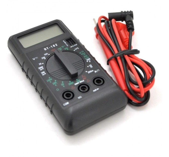 Цифровий мультиметр Voltronic DT-182, V, A, R, Q100 (DT-182)