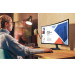 Samsung Монiтор Samsung 24" Essential S3 LS24D360 (LS24D360GAIXUA) VA Black Curved 100Hz