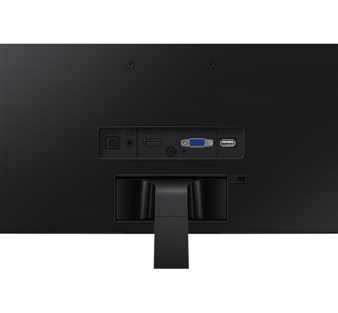 Samsung Монiтор Samsung 24" Essential S3 LS24D360 (LS24D360GAIXUA) VA Black Curved 100Hz