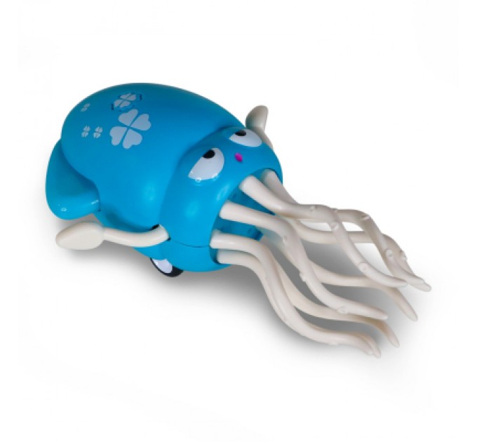 Інтерактивна іграшка Tiki Wiki Кальмаріні денсеріні (світло, українською, бірюзовий) (158-21-UA-T)