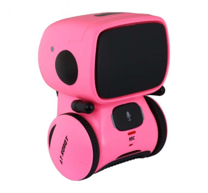 Інтерактивна іграшка AT-Robot робот з голосовим керуванням рожевий, український (AT001-04-UKR)