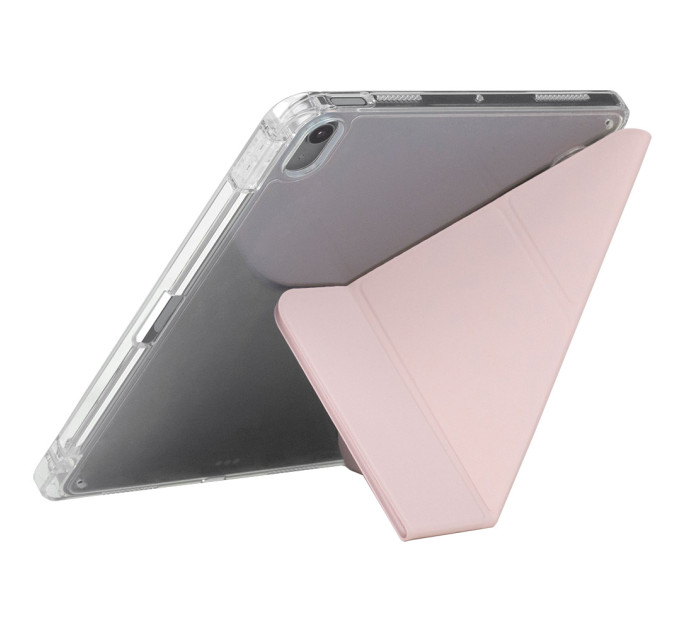 BeCover Чохол-книжка BeCover Ultra Slim Origami Transparent з кріпленням Apple для Apple iPad Mini 7 2024 Pink (712936)
