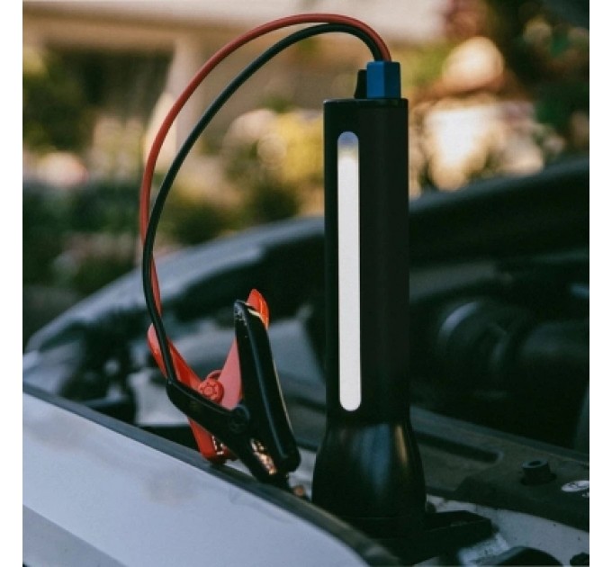 Пуско зарядний пристрій Mophie 9900mAh 2A, бустер 400A, вбудований ліхтарик 450lm, Black (53046)