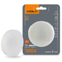 Лампочка Videx LED GX53 10W 4100K 220V (VL-GX53-10534)