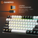 GamePro Клавіатура GamePro Genesis Joker Pro MK124G Pro Outemu Red Switch Wireless/Bluetooth/USB UA Gray (MK124G Pro)