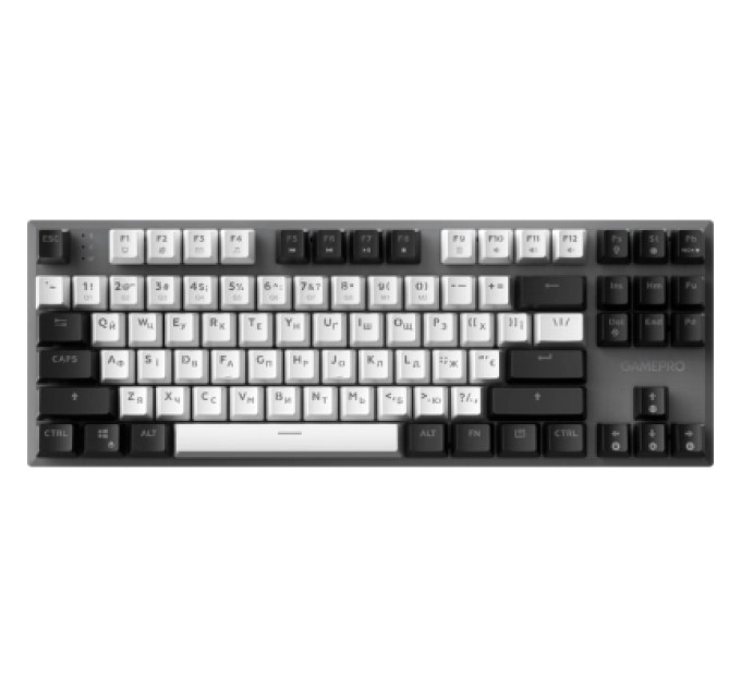 GamePro Клавіатура GamePro Genesis Joker MK124G Outemu Red Switch USB UA Gray (MK124G)