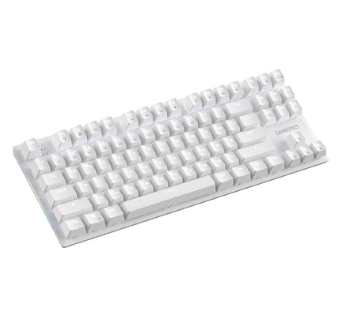 GamePro Клавіатура GamePro Genesis Joker MK124W Outemu Red Switch USB UA White (MK124W)