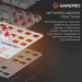 GamePro Клавіатура GamePro Genesis Metallic MK110W Outemu Red Switch USB UA White (MK110W)