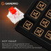 GamePro Клавіатура GamePro Genesis Metallic MK144B Outemu Red Switch USB UA Black (MK144B)