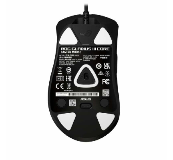 ASUS Мишка ASUS ROG Gladius III Core RGB USB Black (90MP04E0-BMUA00)