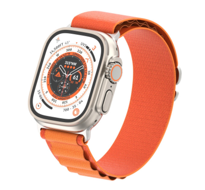 Armorstandart Ремінець до смарт-годинника Armorstandart Alpina Band для Apple Watch 42 (Series 11-10)/41/40/38 Orange (ARM64978)