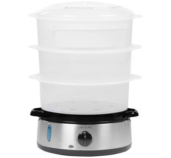 Пароварка Cecotec Vapovita 3000 Inox CCTC-04109 (8435484041096)