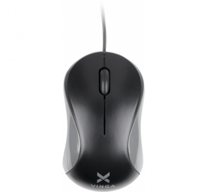 Мишка Vinga MS-882 black - gray