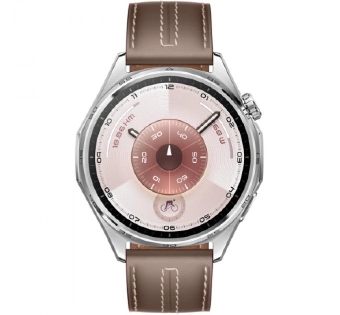 Смарт-годинник Huawei WATCH GT 6 46mm Brown Leather (55020FTW)