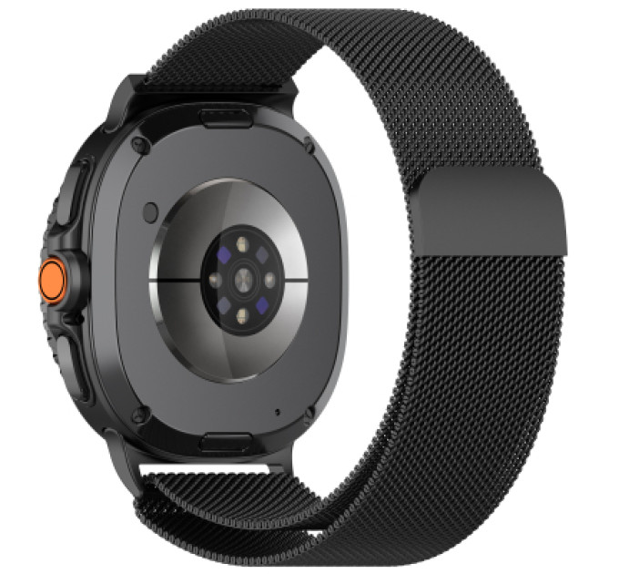 Armorstandart Ремінець до смарт-годинника Armorstandart Milanese Magnetic Samsung Watch 8 / 8 Classic (20x113 mm) Black (ARM87358)