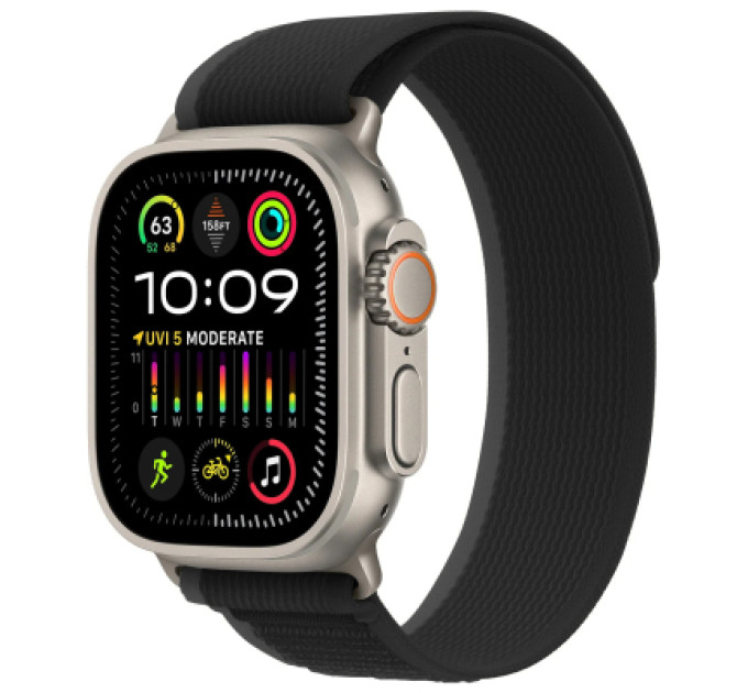 Armorstandart Ремінець до смарт-годинника Armorstandart Trail Loop для Apple Watch 49/46/45/44/42 (Series 1-3) Black (ARM74228)