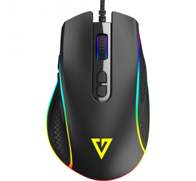 Modecom Мишка Modecom Veles Volcano RGB USB Black (M-MC-VELES-100)