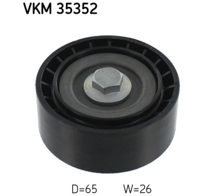 Ролик натягувача ременя SKF VKM 35352
