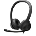 Logitech Навушники Logitech H390 USB-C Midnight Black (981-001576)