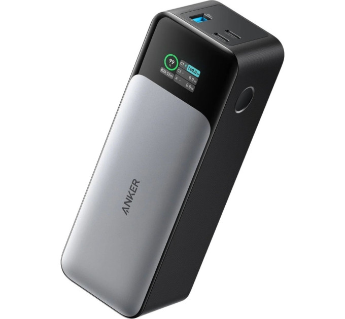 Anker Універсальна мобільна батарея Anker PowerCore 737 GaNPrime 24000 mAh 140W Black (A1289011)