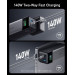 Anker Універсальна мобільна батарея Anker PowerCore 737 GaNPrime 24000 mAh 140W Black (A1289011)