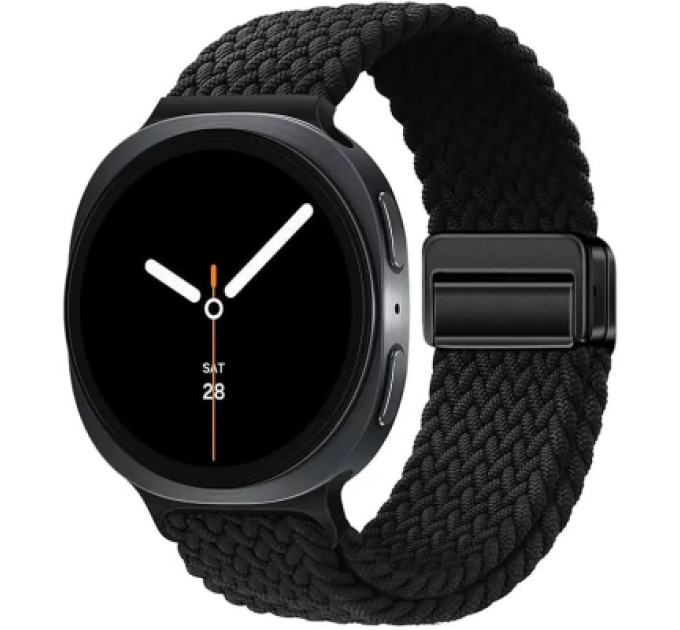 Armorstandart Ремінець до смарт-годинника Armorstandart Braided Solo Loop для Samsung Watch 8 / 8 Classic (20x113 mm) Black (ARM87352)
