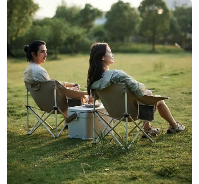 Стілець складаний Naturehike Stellaluna T01 CNH23JU13002, L, чорний (6975641889038)