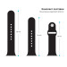 Armorstandart Ремінець до смарт-годинника Armorstandart Sport Band (3 Straps) для Apple Watch 42 (Series 11-10)/41/40/38 Black (ARM49096)