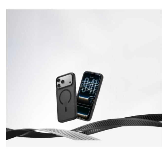Belkin Чохол до мобільного телефона Belkin Magnetic Protective Grip iPhone 17 Pro Black (MSA035HQBK)