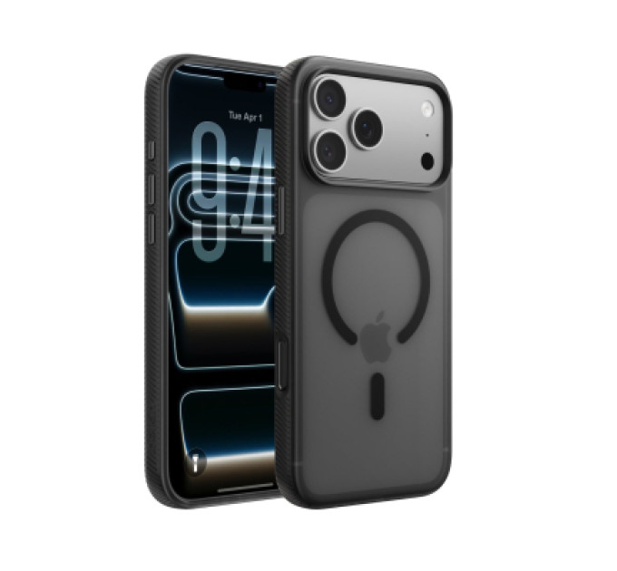 Belkin Чохол до мобільного телефона Belkin Magnetic Protective Grip iPhone 17 Pro Black (MSA035HQBK)