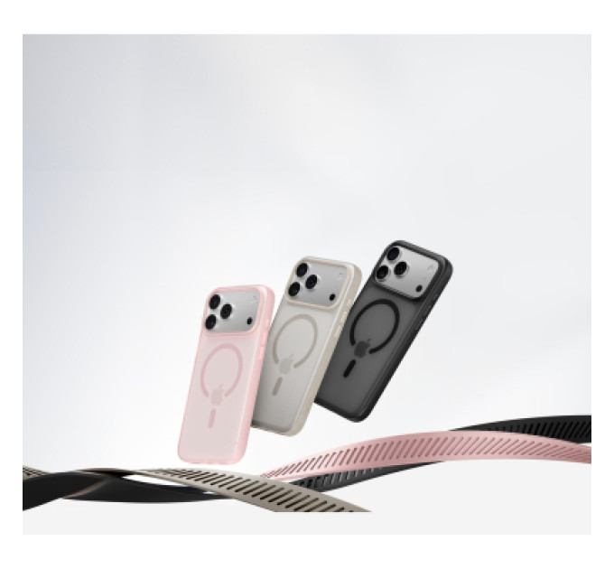 Belkin Чохол до мобільного телефона Belkin Magnetic Protective Grip iPhone 17 Pro Black (MSA035HQBK)
