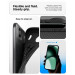 Spigen Чохол до мобільного телефона Spigen Liquid Air iPhone 17 Air Matte Black (ACS10302)