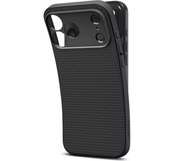 Spigen Чохол до мобільного телефона Spigen Liquid Air iPhone 17 Pro Max Matte Black (ACS10265)