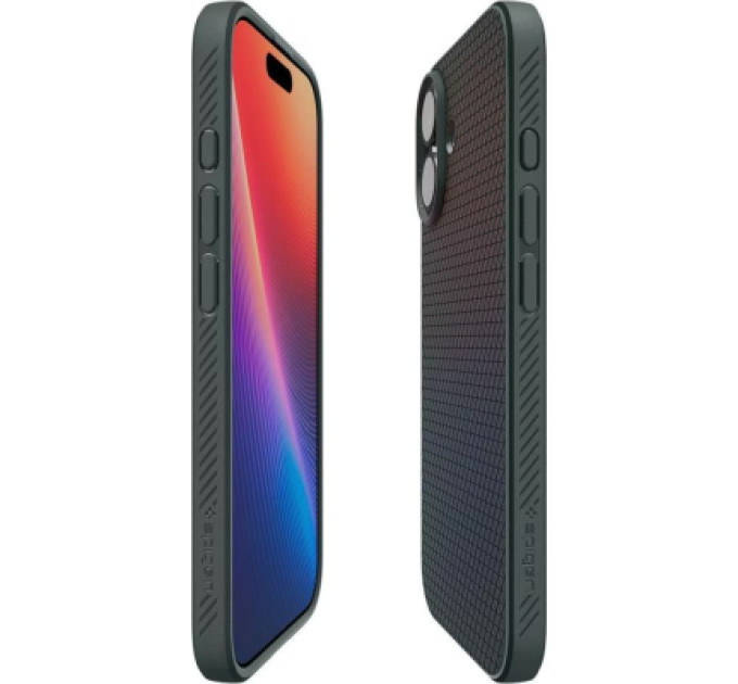 Spigen Чохол до мобільного телефона Spigen Liquid Air iPhone 17 Abyss Green (ACS10371)