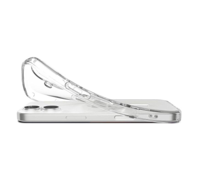 Spigen Чохол до мобільного телефона Spigen Liquid Crystal MagFit iPhone 17 Clear White (ACS10397)