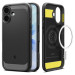Spigen Чохол до мобільного телефона Spigen Rugged Armor MagFit iPhone 17 Matte Black (ACS10367)