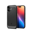 Spigen Чохол до мобільного телефона Spigen Rugged Armor MagFit iPhone 17 Matte Black (ACS10367)