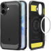 Spigen Чохол до мобільного телефона Spigen Rugged Armor MagFit iPhone 17 Matte Black (ACS10367)