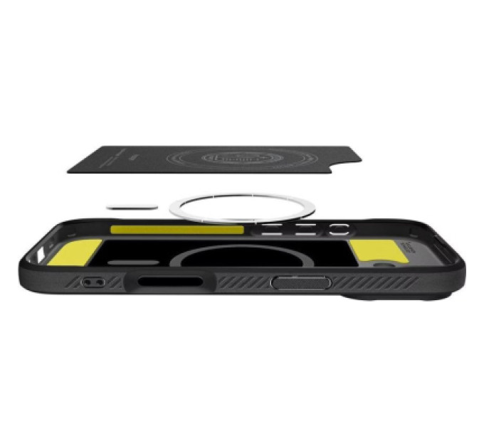 Spigen Чохол до мобільного телефона Spigen Rugged Armor MagFit iPhone 17 Matte Black (ACS10367)
