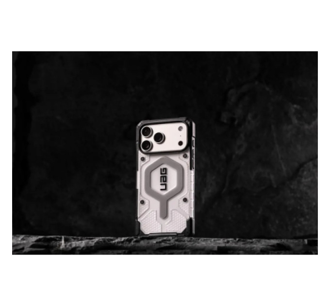 UAG Чохол до мобільного телефона UAG Pathfinder Clear MagSafe iPhone 17 Pro Max Ice/Silver (114552114333)